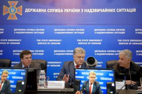 Геннадий Зубко, Петр Порошенко и Николай Чечеткин