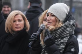 Ирина Геращенко и Эмине Джапарова