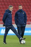 Andrey Shevchenko and Mauro Tassotti