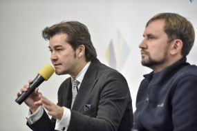 Евгений Нищук и Владимир Вятрович