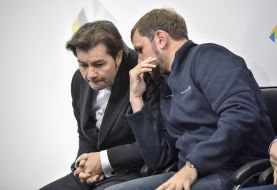 Евгений Нищук и Владимир Вятрович