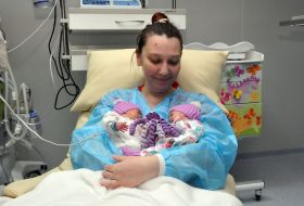 Младенцы в Харьковском городском перинатальном центре