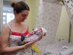 Child in Kharkiv city perinatal center