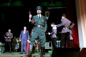 Реконструкция событий ареста украинских патриотов 