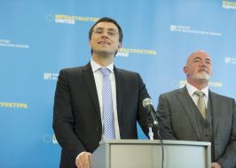 Владимир Омелян и Дэвид О'Брайан