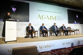 Хьюг Мингарелли, Владимир Гройсман и Петр Порошенко