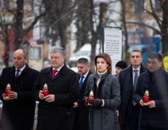 Андрей Парубий, Петр и Марина Порошенко и Владимир Гройсман