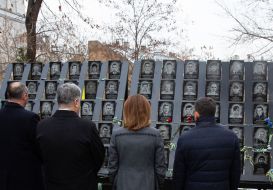 Андрей Парубий, Петр и Марина Порошенко и Владимир Гройсман