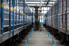 Депо Киевского метрополитена