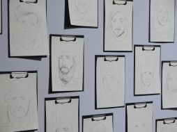 Beginnings of portraits in the “Revolucionuimo” exhibition