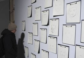 Beginnings of portraits in the “Revolucionuimo” exhibition