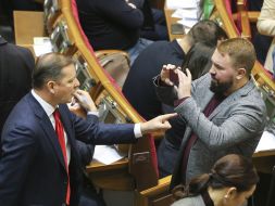 Oleg Lyashko and Andrei Lozovy