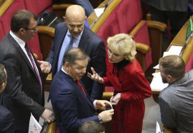 Олег Ляшко, Ігор Кононенко та Ірина Луценко