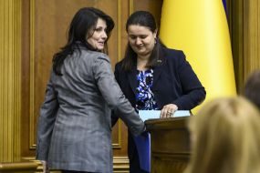 Ірина Фріз та Оксана Маркарова