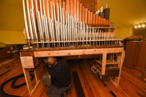 Establishment of an organ in the Zaporizhzhya temple
