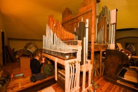 Establishment of an organ in the Zaporizhzhya temple