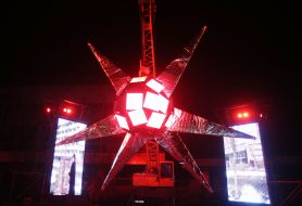 Interactive djjatal-sculpture "Artifact"