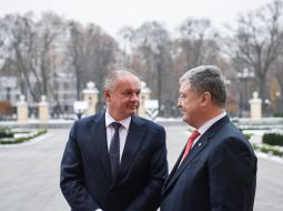 Петр Порошенко и Андрей Киска
