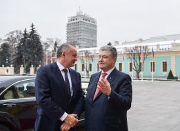 Петр Порошенко и Андрей Киска