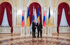 Petro Poroshenko and Andrei Kisk