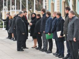 Petro Poroshenko and Raimonds Vejonis