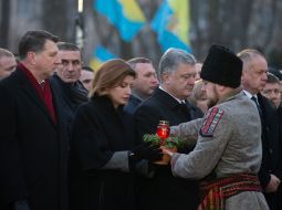 Ceremony commemorating the memory of the victims of the Holodomor