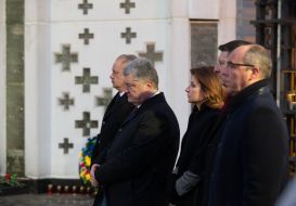 Ceremony commemorating the memory of the victims of the Holodomor