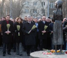 Ceremony commemorating the memory of the victims of the Holodomor