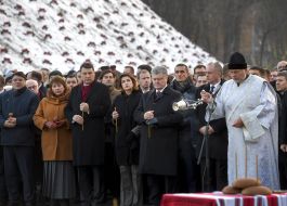 Ceremony commemorating the memory of the victims of the Holodomor
