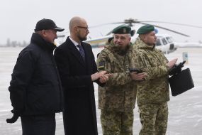 Sergey Knyazev, Arseny Yatsenyuk and Petr Tsigikal
