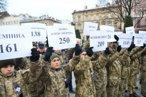 Events on the occasion of the Holodomor Victims Day in Lvov