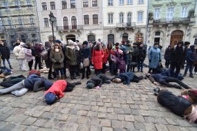 Учасники акції "Непораховані з 1932"