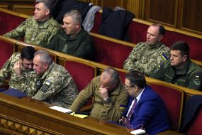Vitaliy Malikov, Viktor Muzhenko and Vasyl Hrytsak