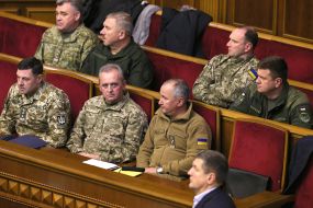 Vitaliy Malikov, Viktor Muzhenko and Vasyl Hrytsak