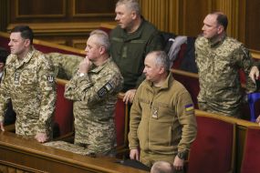 Vitaliy Malikov, Viktor Muzhenko and Vasyl Hrytsak