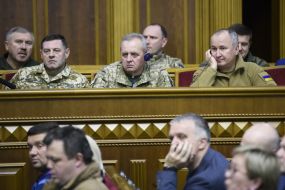 Vitaliy Malikov, Viktor Muzhenko and Vasyl Hrytsak
