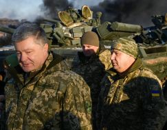 Petro Poroshenko and Stepan Poltorak