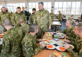 Petro Poroshenko, Victor Muzhenko and Stepan Poltorak