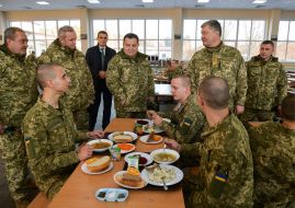 Petro Poroshenko, Victor Muzhenko and Stepan Poltorak