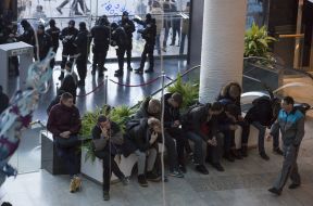 Police  in Ocean Plaza Shopping and Entertainment Center