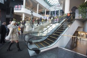 Плакаты в ТРЦ Ocean Plaza