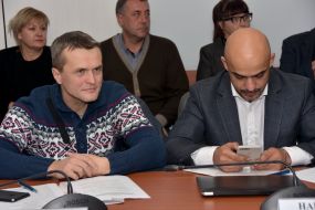 Mustafa Nayem and Igor Lutsenko