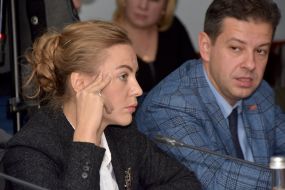 Elena Sotnik and Sergey Alekseev