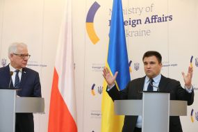 Jacek Chaputovich and Pavlo Klimkin