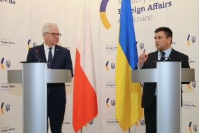 Jacek Chaputovich and Pavlo Klimkin