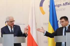 Jacek Chaputovich and Pavlo Klimkin