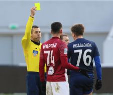 The game moment of the match