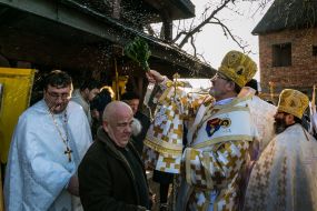 Consecration of a wooden church