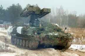Anti-aircraft missile system "Strela-10"