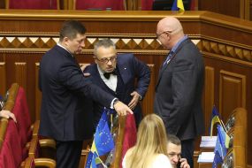 Volodymyr Kurennyj and Igor Pobier